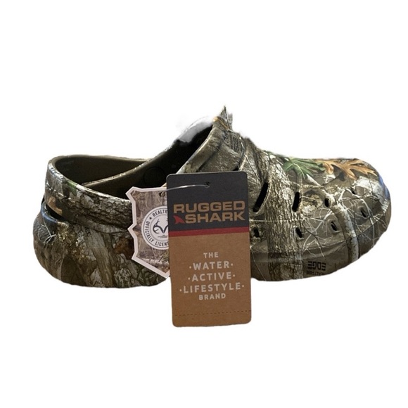 Rugged Shark Realtree Camouflage Eva Clogs - Picture 2 of 10